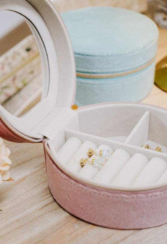 Lavida - Mini Jewellery Case - Pink