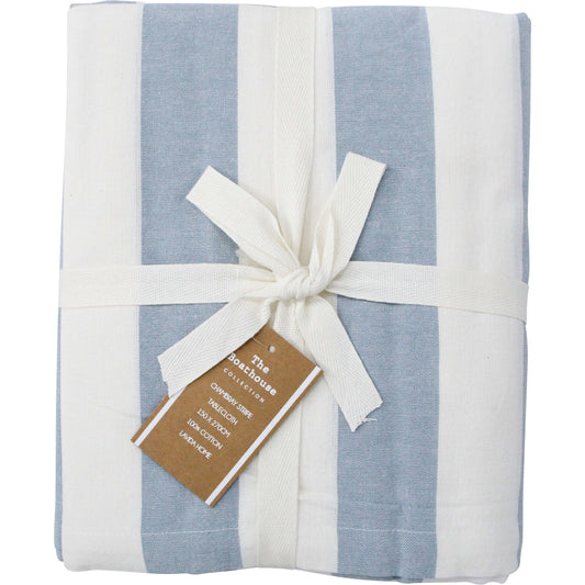 Lavida - Tablecloth Chambray Stripe - Blue