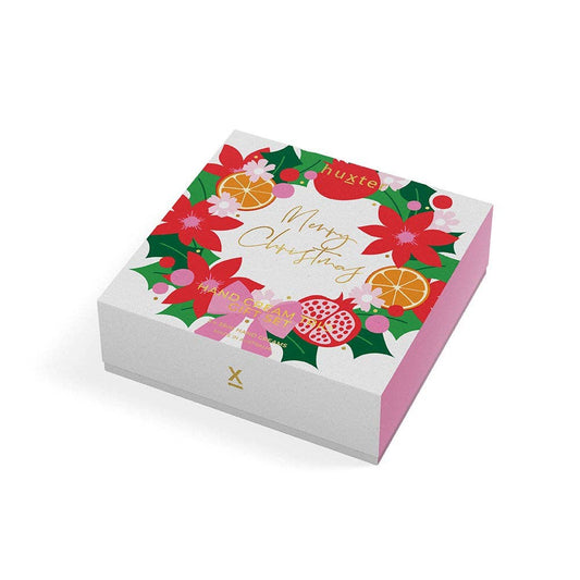 Hand Cream Trio Gift Set - Xmas Flowers Collection - 3 x 35ml Hand Creams