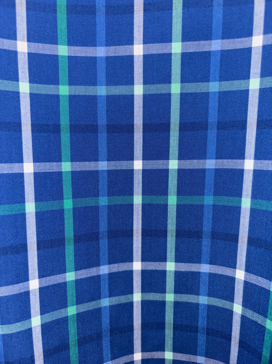 Bisley - Casual Long Sleeve Shirt - Royal Check