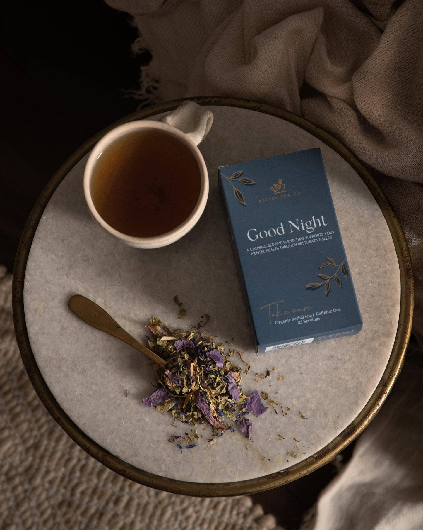Better Tea Co. - Good Night Wellness Tea Bulk 500gm - 60g Box