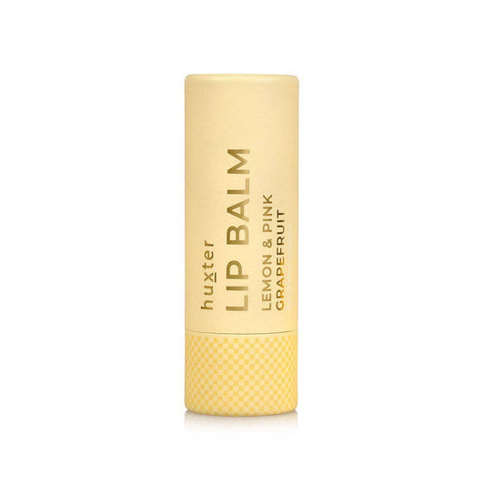 Huxter - Lip Balm - Lemon & Pink Grapefruit - Pale Yellow - 9gm