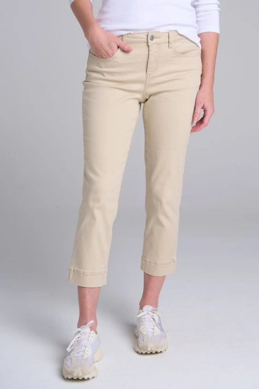 Goondiwindi Cotton - Capri Pant - Natural
