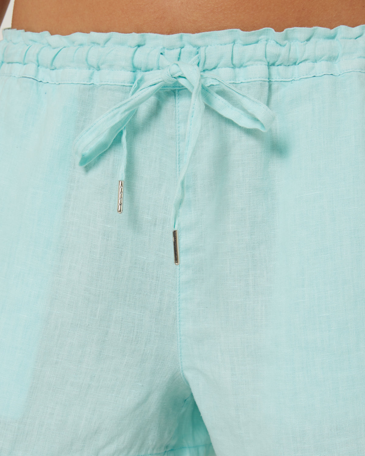 Pilbara - Womens Olivia Linen Short - Limpet Shell