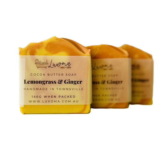COMING SOON - Luxoma - Lemongrass & Ginger Soap
