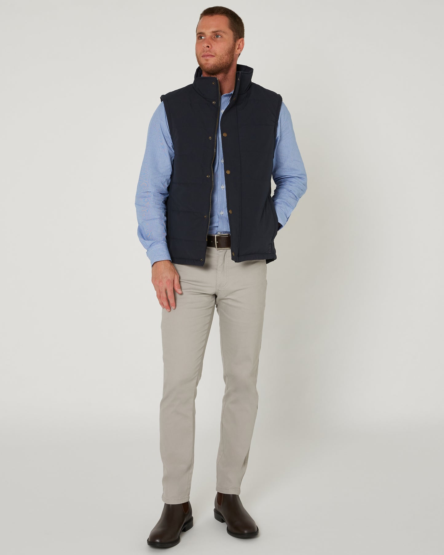 Pilbara - Mens Vest - Ink Navy