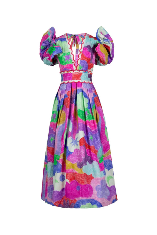 HIRE DRESS - CELIA B - CURAZAO DRESS