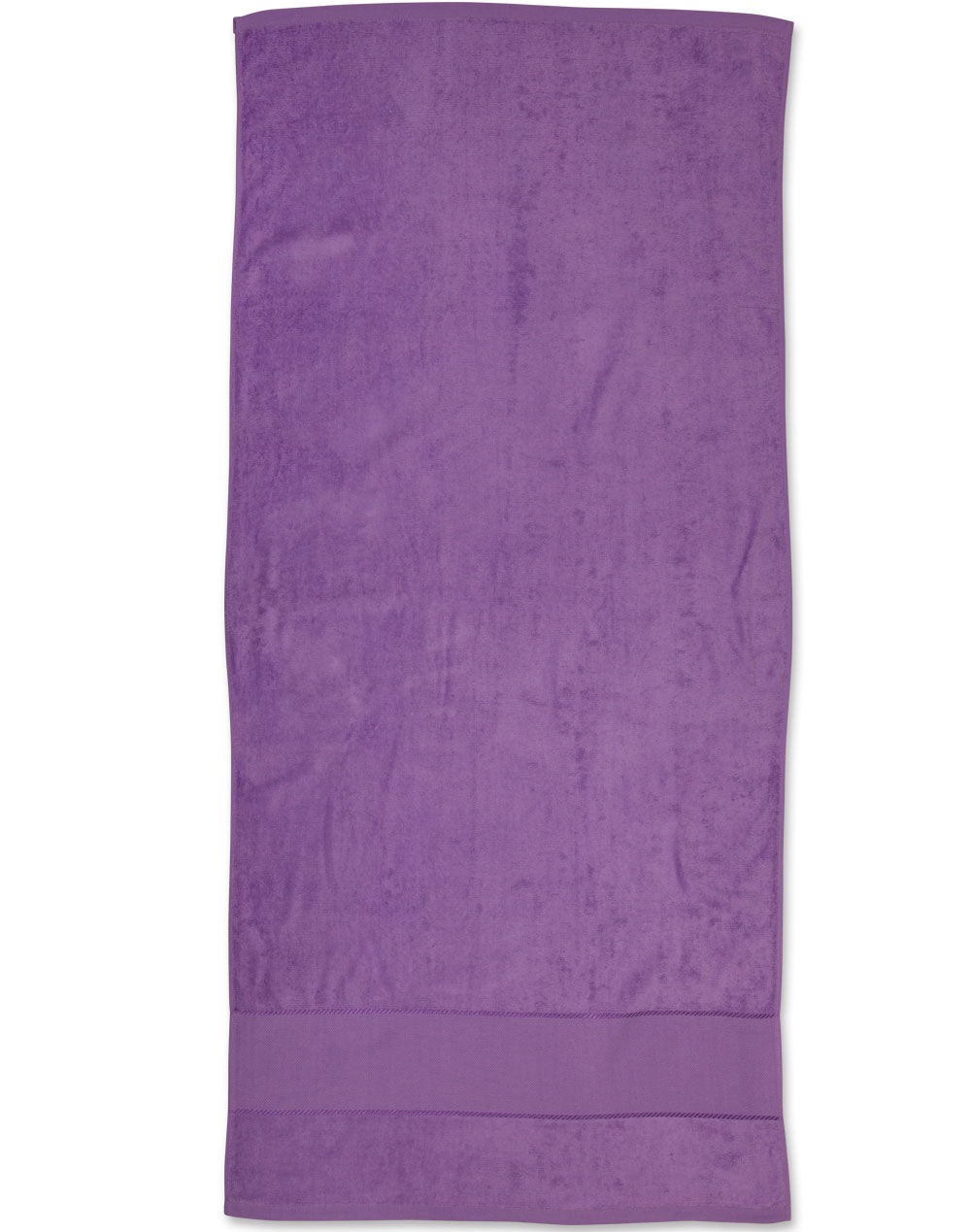 Winning Spirit - Terry Velour Beach Towel - Purple