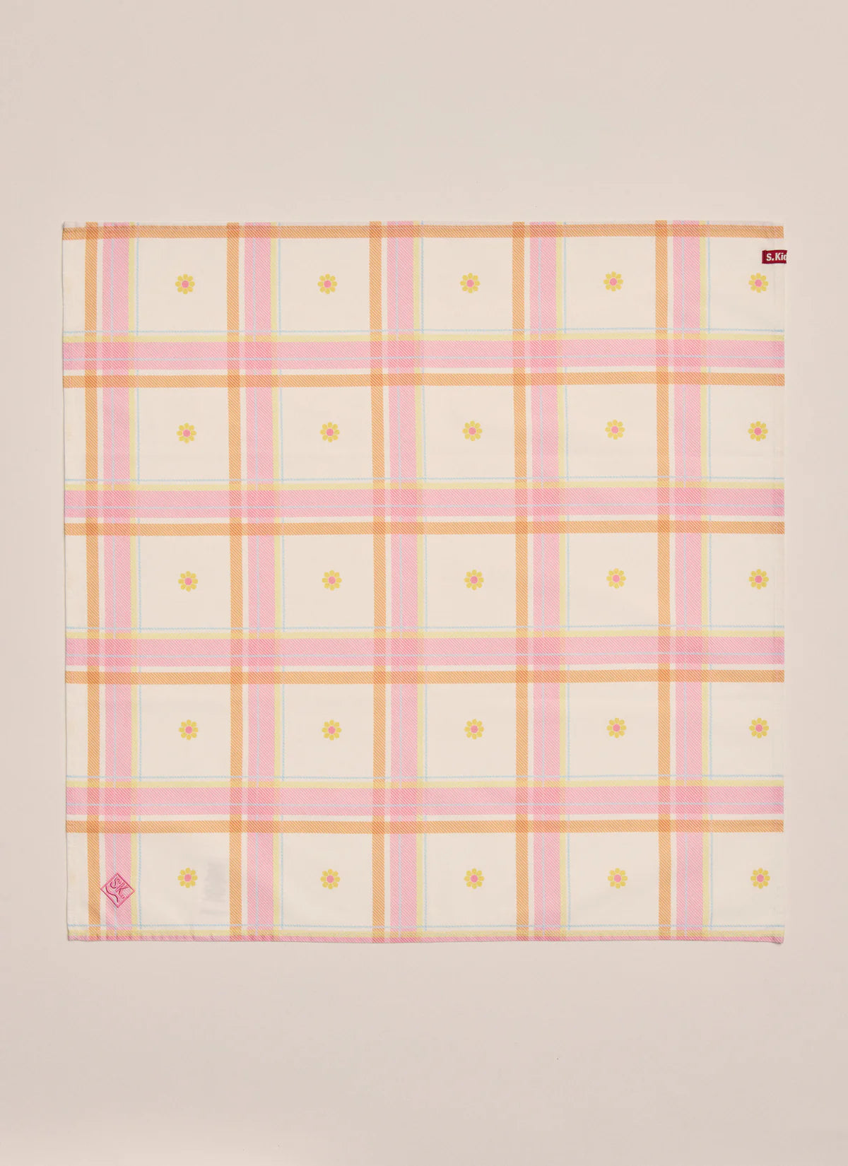 S. Kidman - Parachilna Bandana - Pale Pink Flower