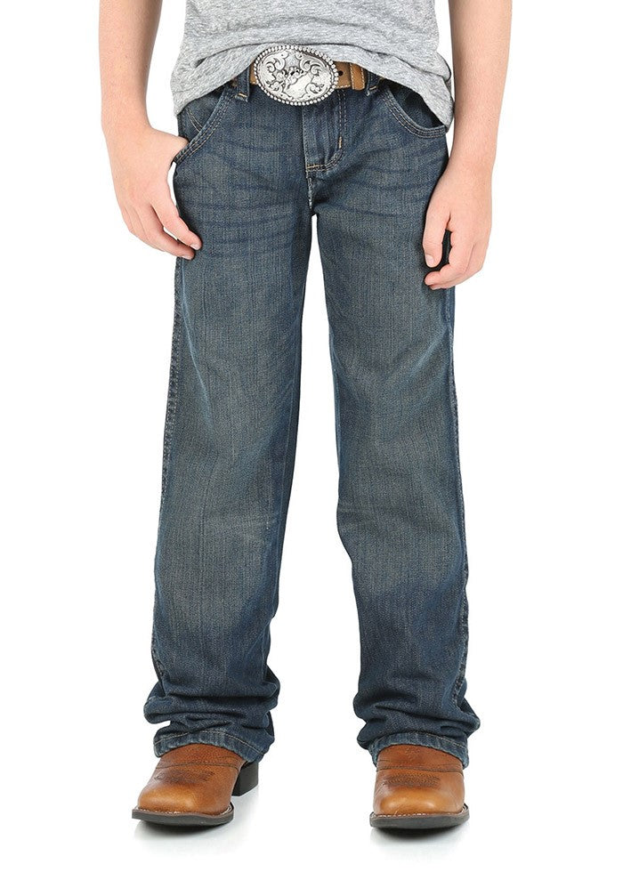 Wrangler - Junior Boys Retro Relaxed Boot Jean - Night Sky