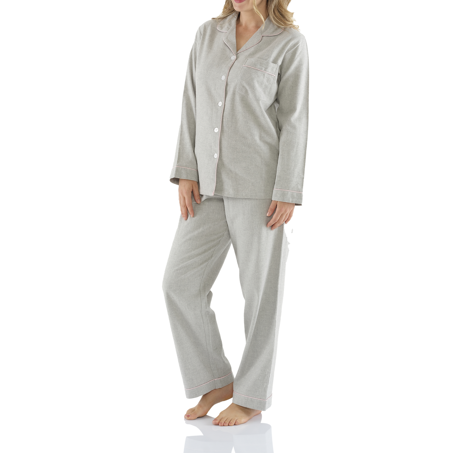 Magnolia Lounge - Flannelette Cotton Pyjama Set - Luna Marle