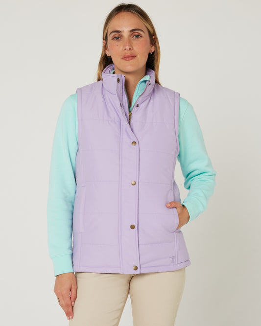 Pilbara - Womens Vest - Purple Rose