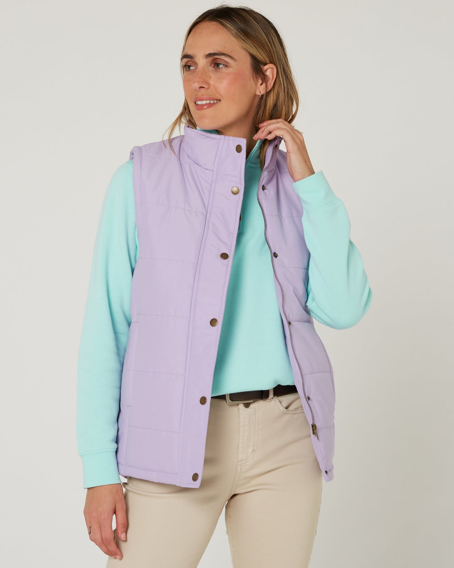 Pilbara - Womens Vest - Purple Rose