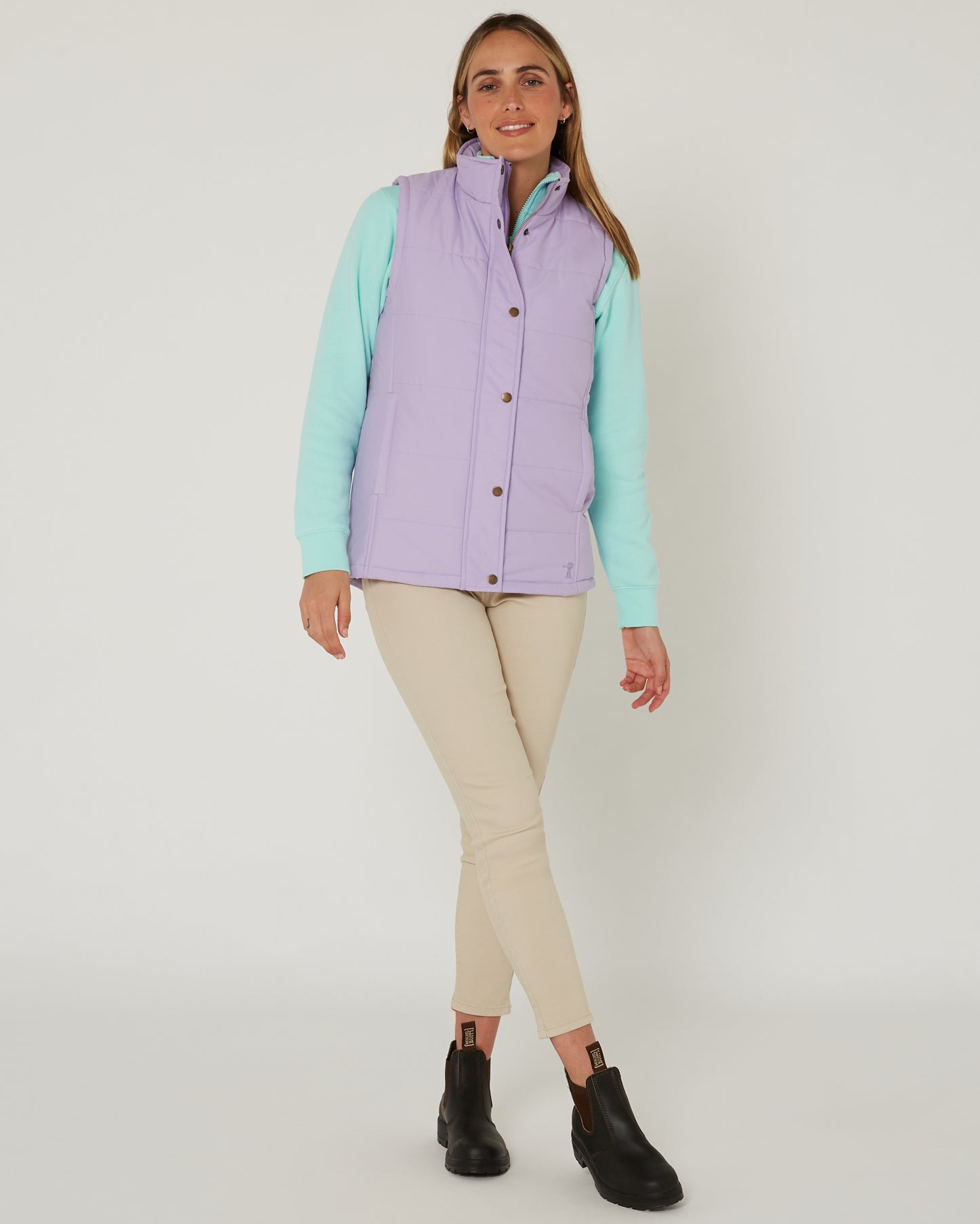 Pilbara - Womens Vest - Purple Rose