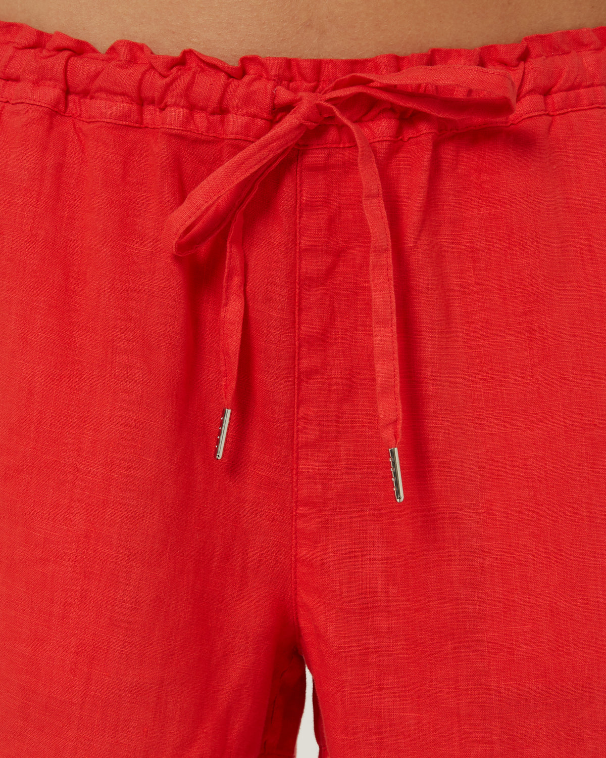 Pilbara - Womens Olivia Linen Short - Hibiscus
