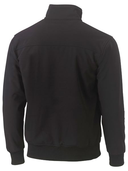 Bisley Premium Soft Shell Bomber Jacket - Black