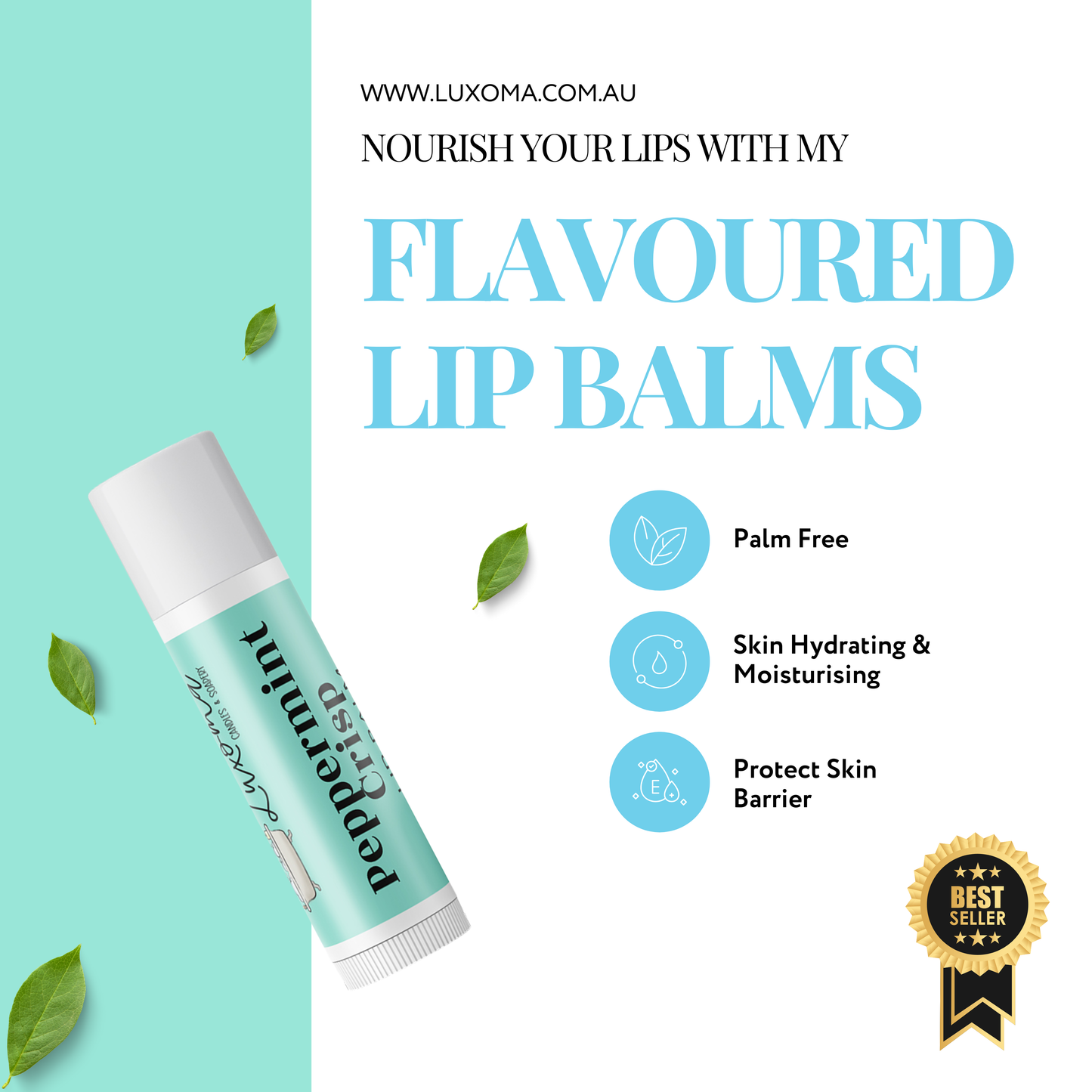 COMING SOON... Luxoma - Vanilla Flavoured Lip Balm