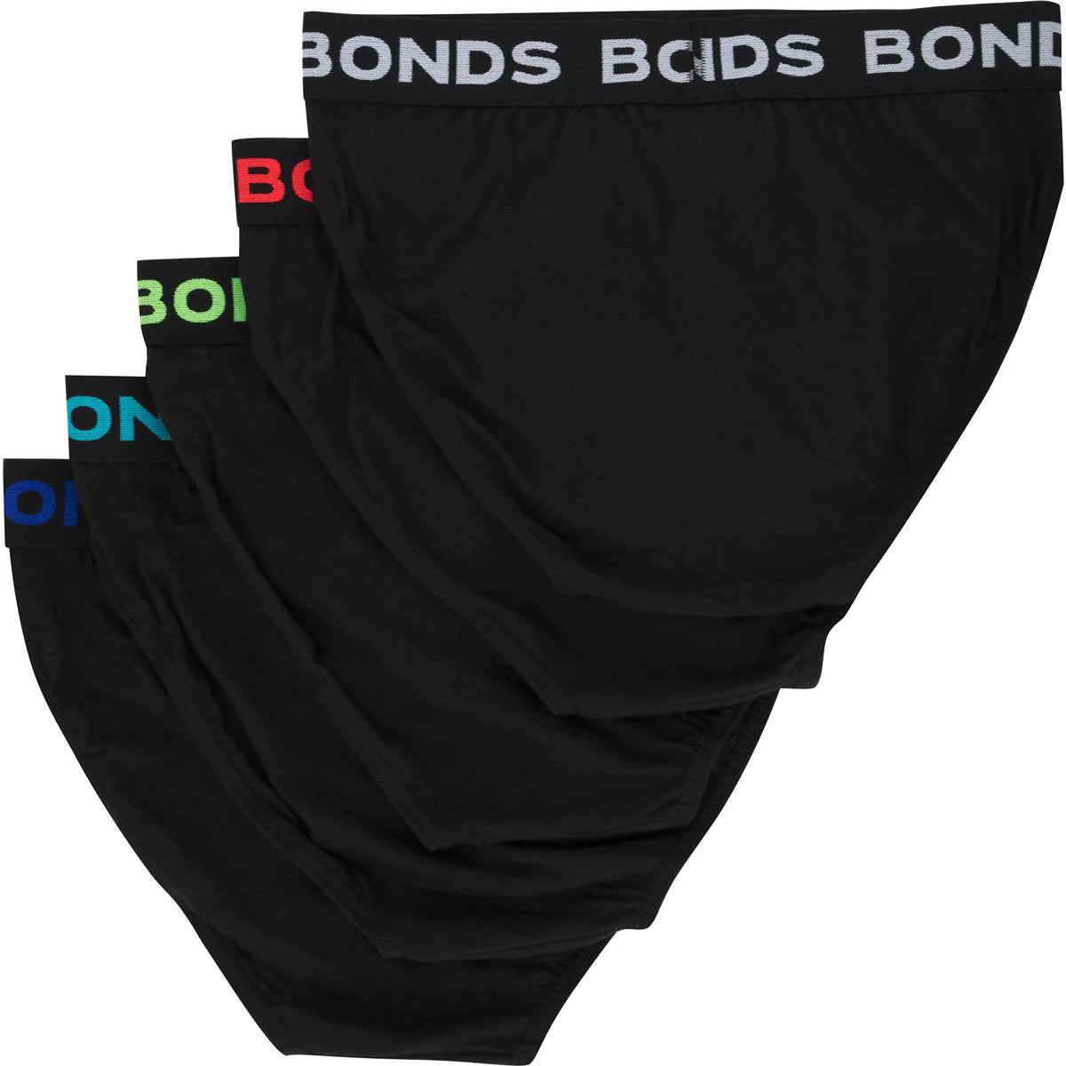 Bonds Mens Hipster Brief 5 Pack