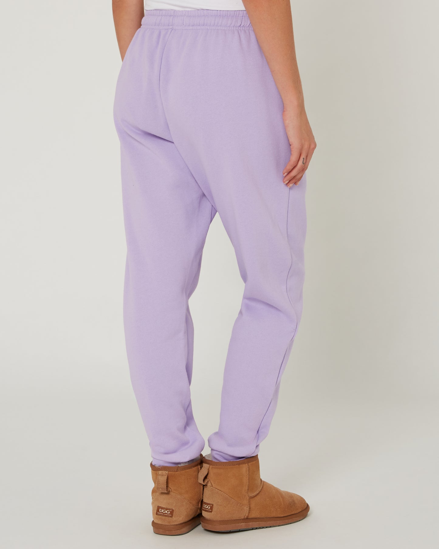 Pilbara - Unisex Modern Fit Fleece Track Pant - Purple Rose