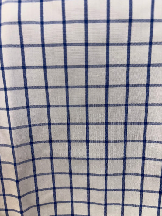 Bisley - Casual Short Sleeve Shirt - Blue/White Check