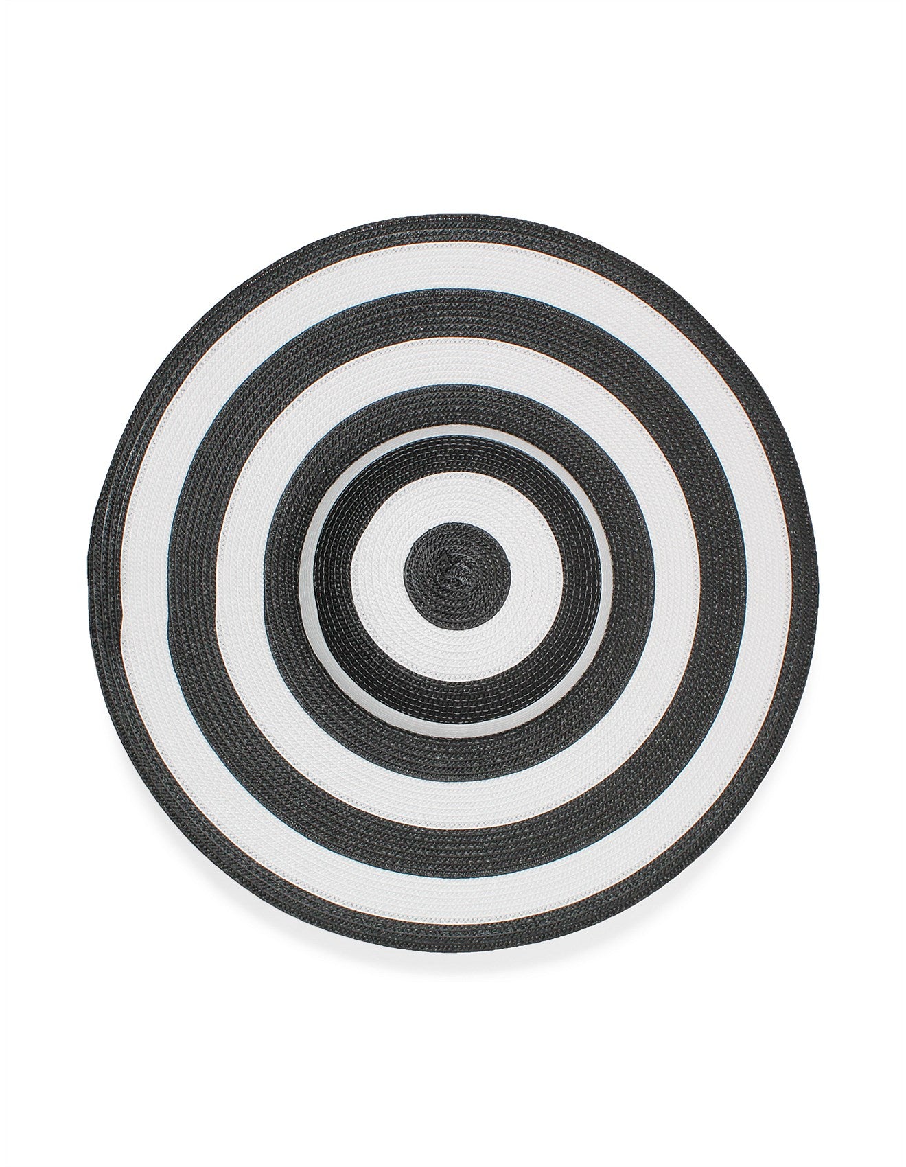 Morgan & Taylor - Atlas Plate Hat Fasciator - Black & White