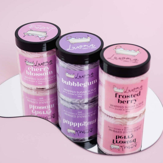 COMING SOON... Luxoma - Whipped Sugar Scrub - Night Violet
