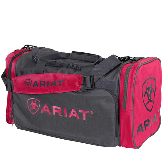 Ariat- Junior Gear Bag - Charcoal/Pink