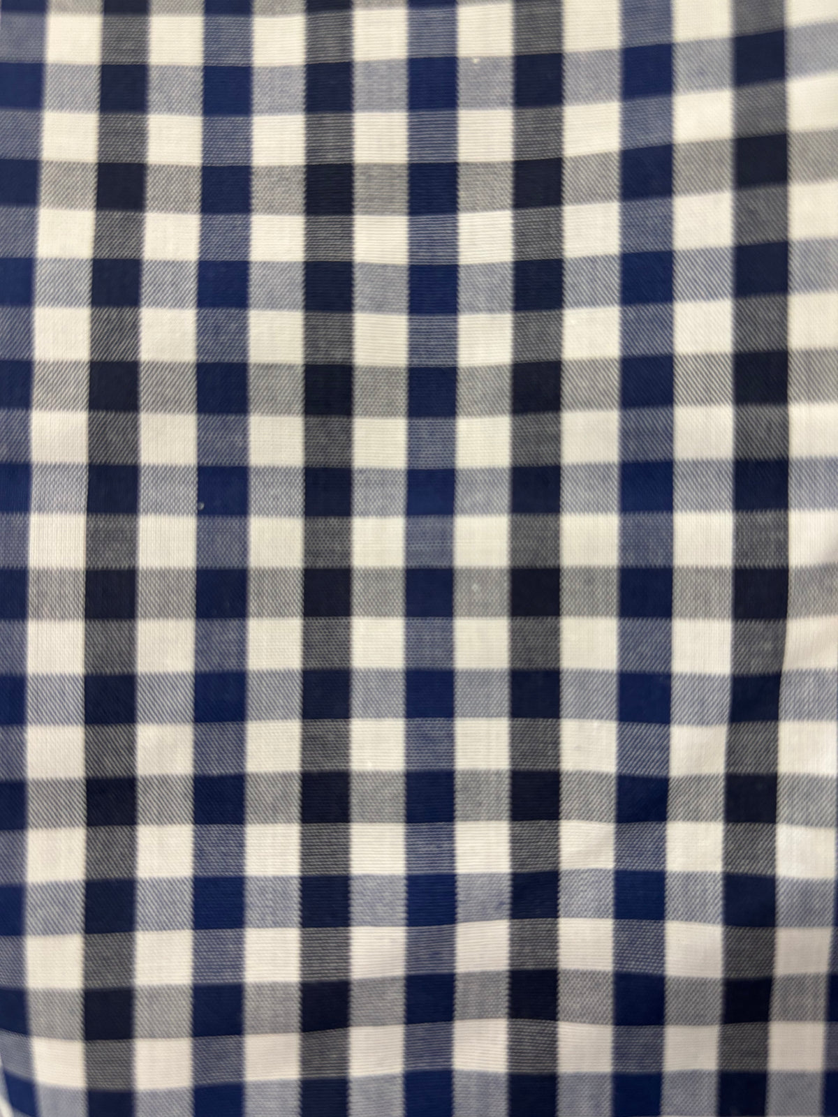 Bisley - Casual Long Sleeve Shirt - Navy/White/Black Check