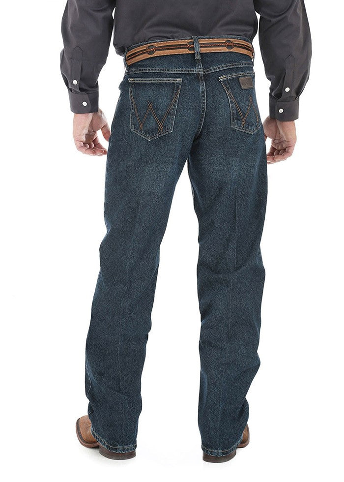 Wrangler - Mens 20X Comp Relaxed Jean - Deep Blue