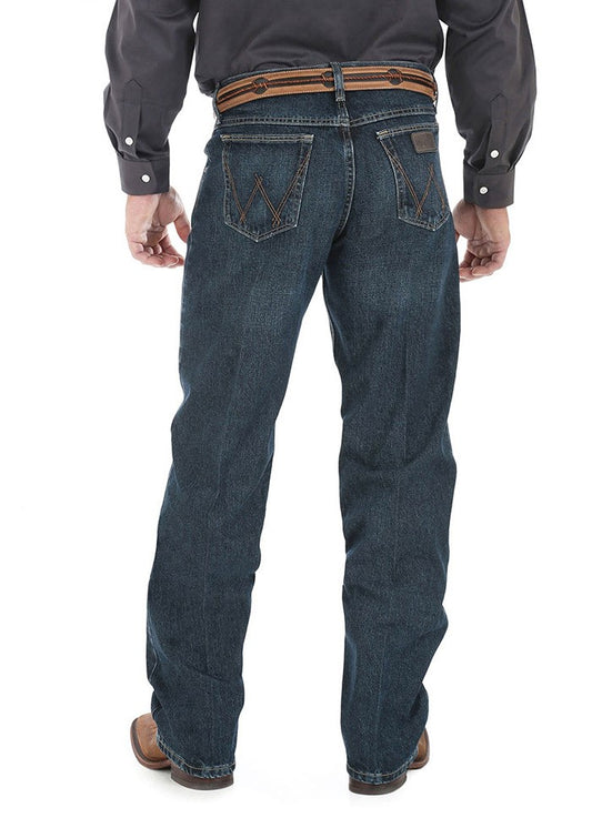 Wrangler - Mens 20X Comp Relaxed Jean - Deep Blue