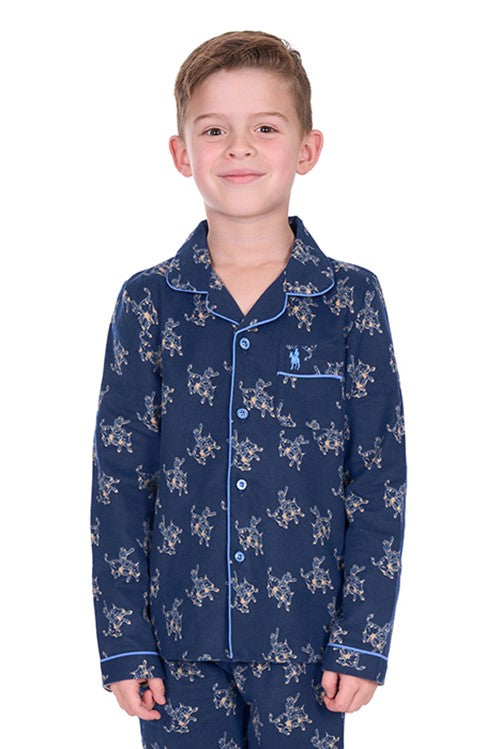 Thomas Cook - Boys Ezra Long Sleeve Pyjamas - Navy