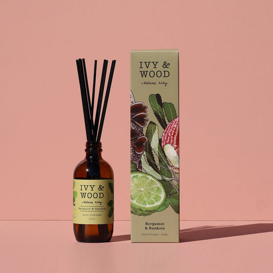 Ivy & Wood - Bergamot & Banksia Reed Diffuser