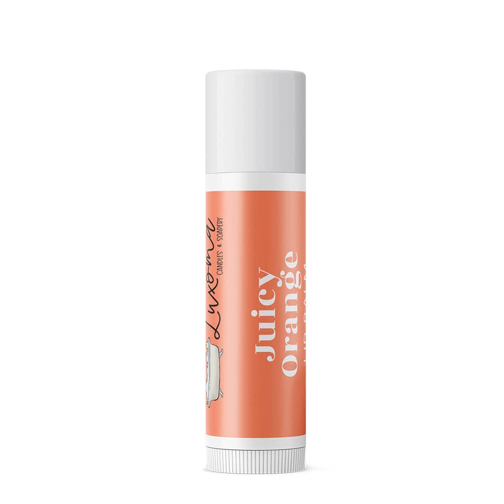 COMING SOON... Luxoma - Juicy Orange Flavoured Lip Balm