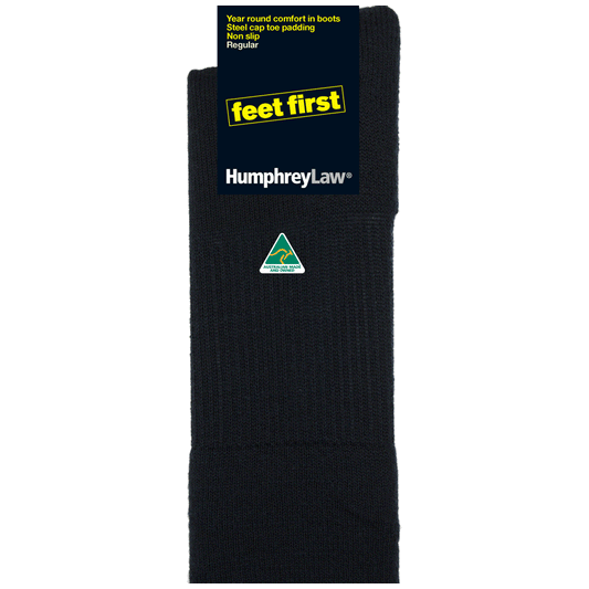 Humphrey Law - Feet First Work Sock Style - Navy
