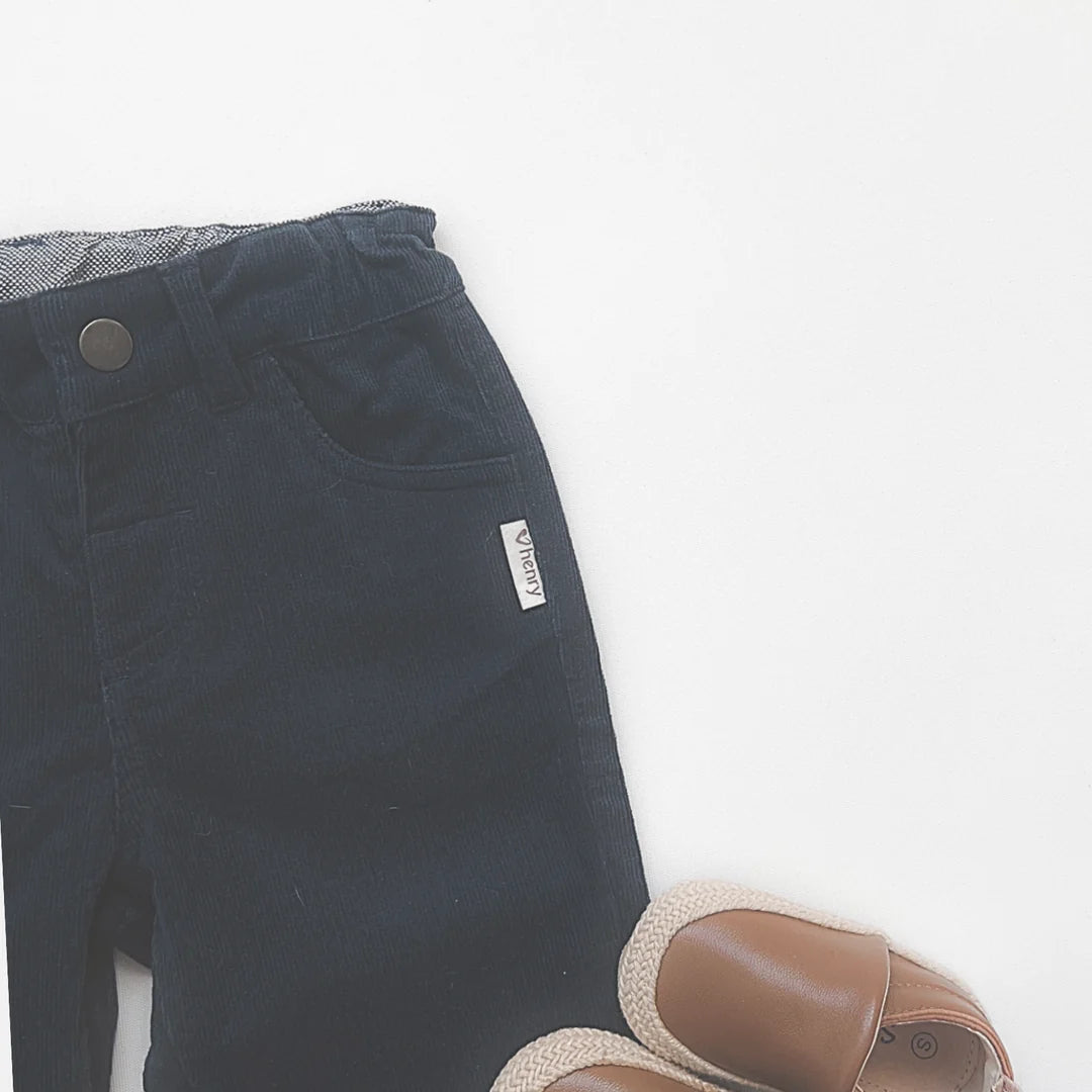 Love Henry - Baby Boys Chino Pant - Navy