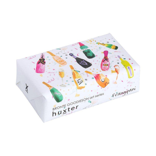 Huxter - 'Champagne pattern' Triple-milled soap: Frangipani