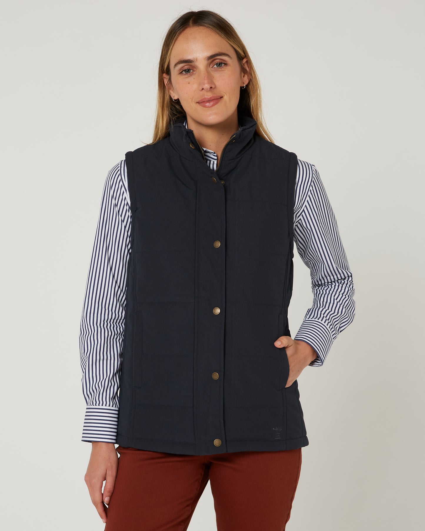 Pilbara - Womens Vest - Ink Navy