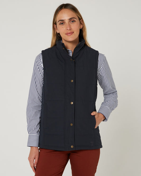 Pilbara - Womens Vest - Inky Navy