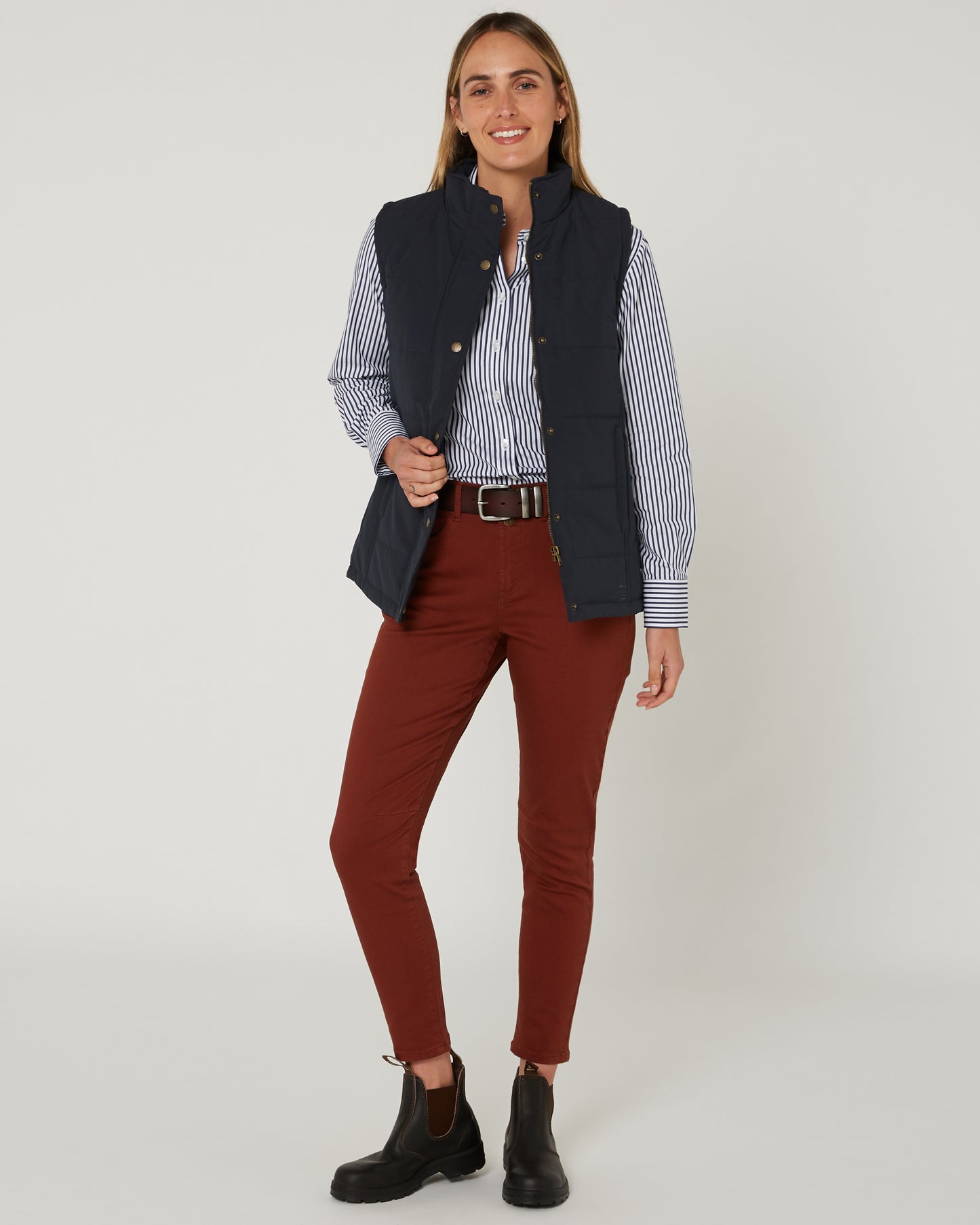 Pilbara - Womens Vest - Ink Navy