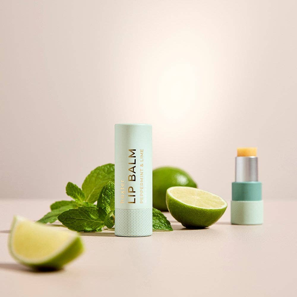 Huxter - Lip Balm - Peppermint & Lime - Pale Green - 9gm