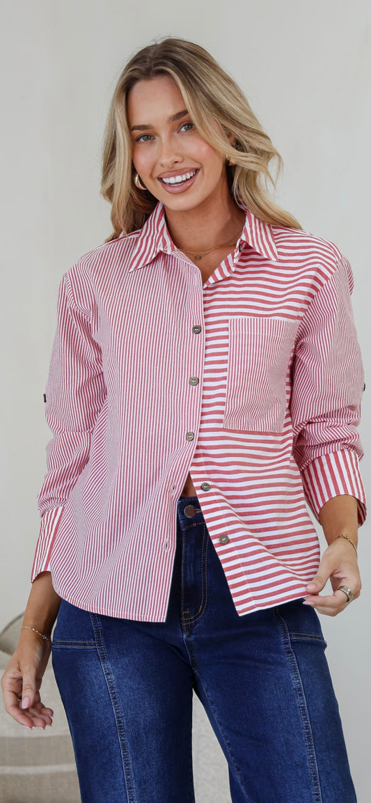 Joop&Gypsy - Stripe - Red