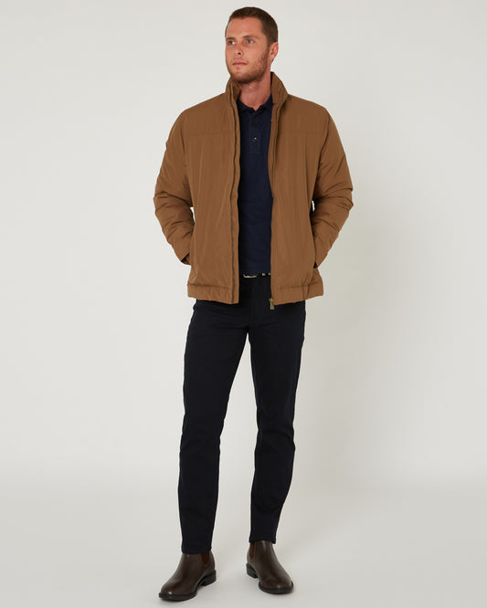 Pilbara - Mens Quilted Jacket - Whisky