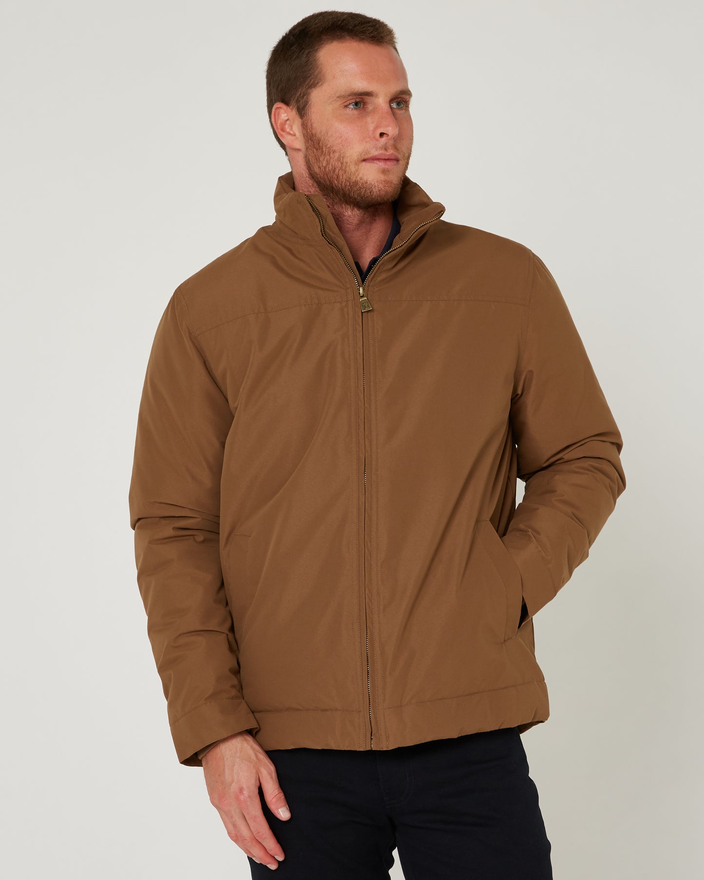 Pilbara - Mens Quilted Jacket - Whisky