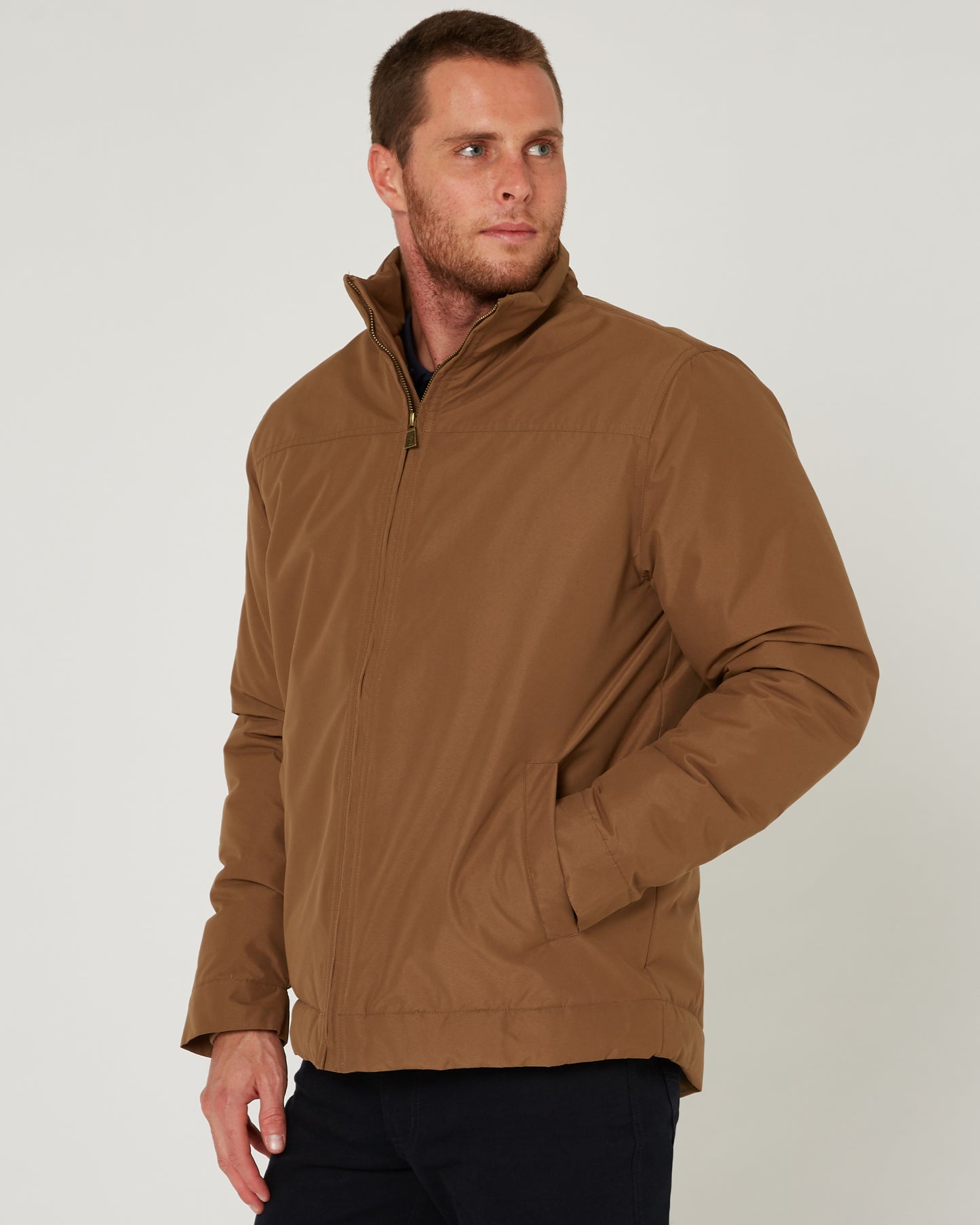 Pilbara - Mens Quilted Jacket - Whisky