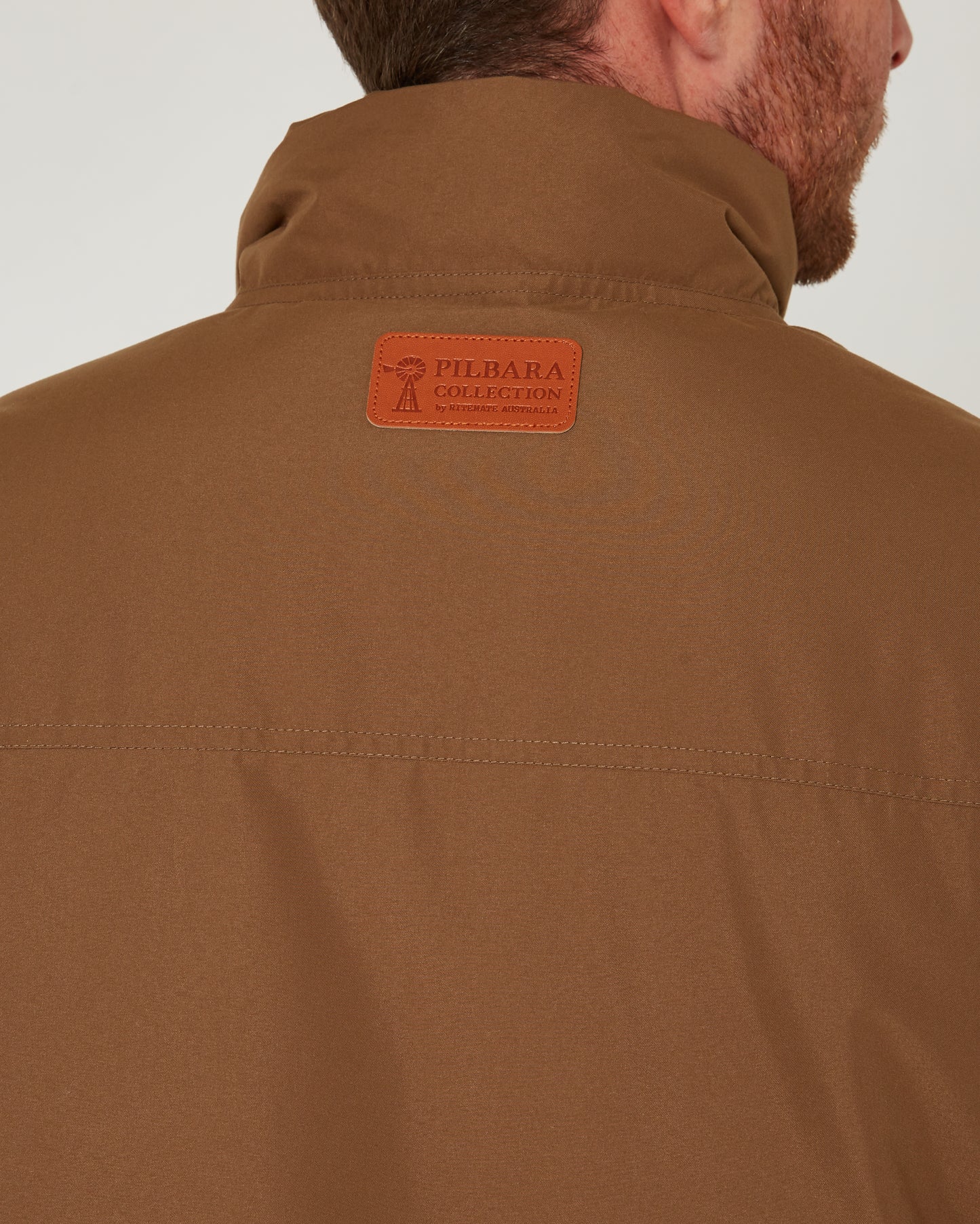 Pilbara - Mens Quilted Jacket - Whisky