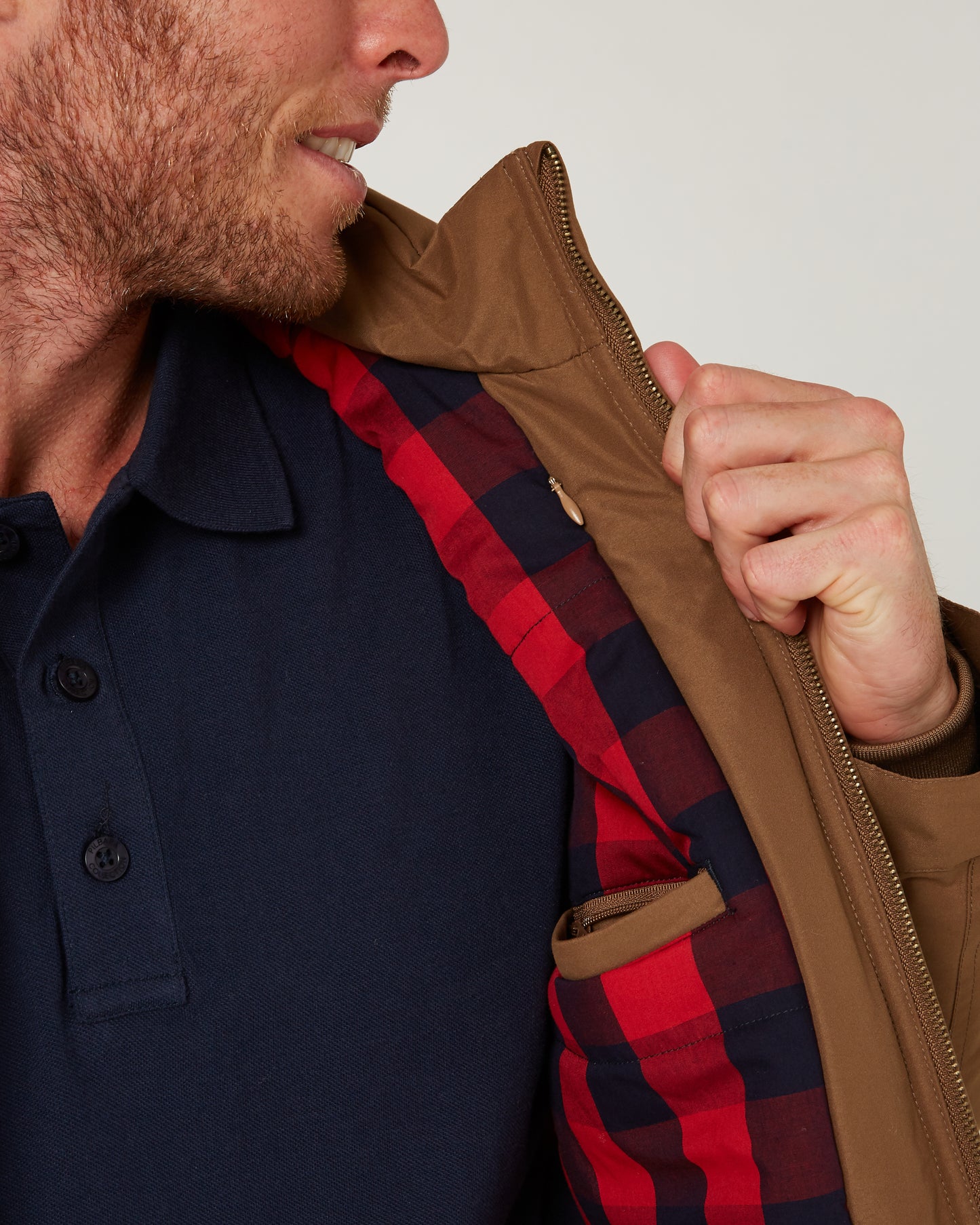 Pilbara - Mens Quilted Jacket - Whisky