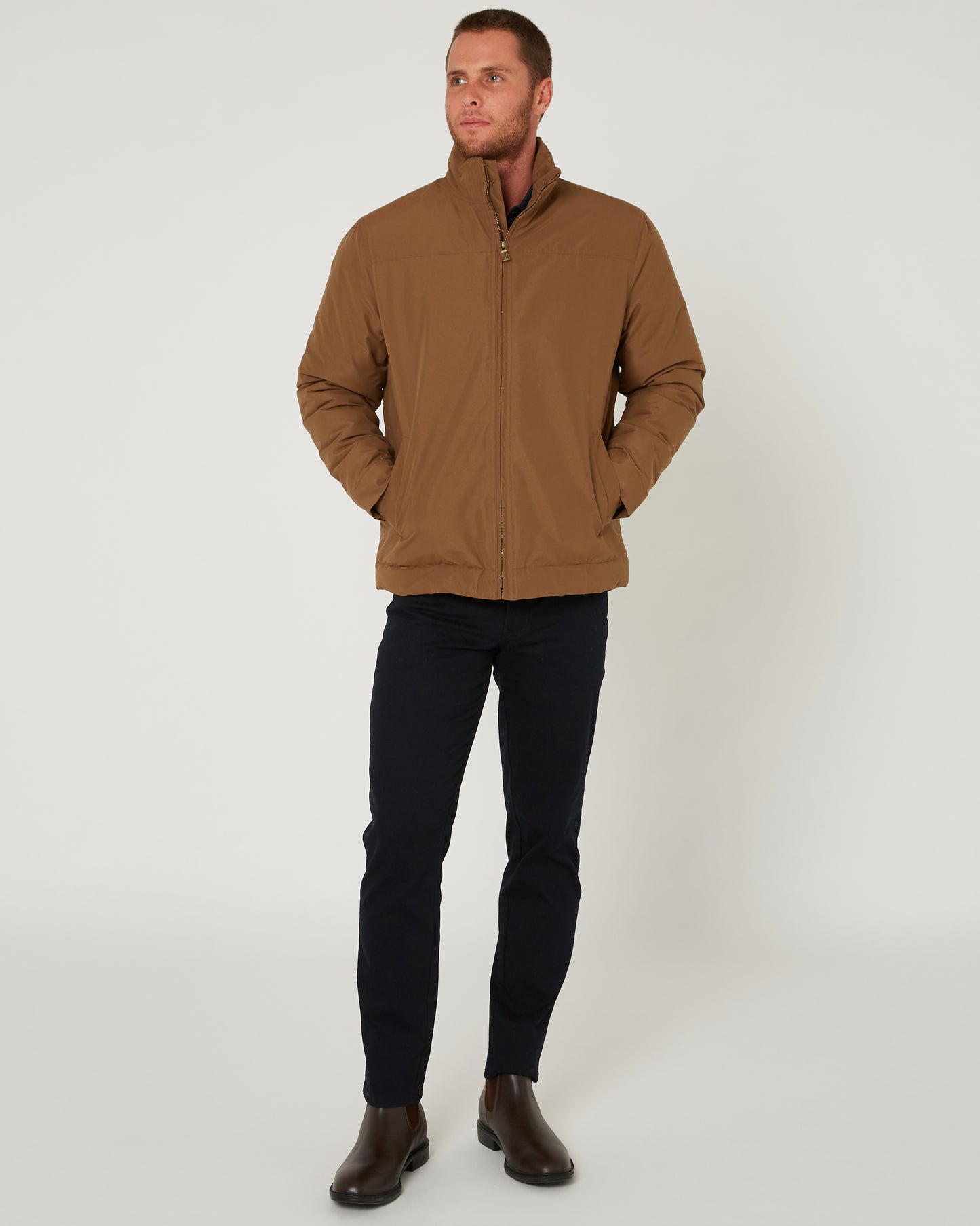 Pilbara - Mens Quilted Jacket - Whisky