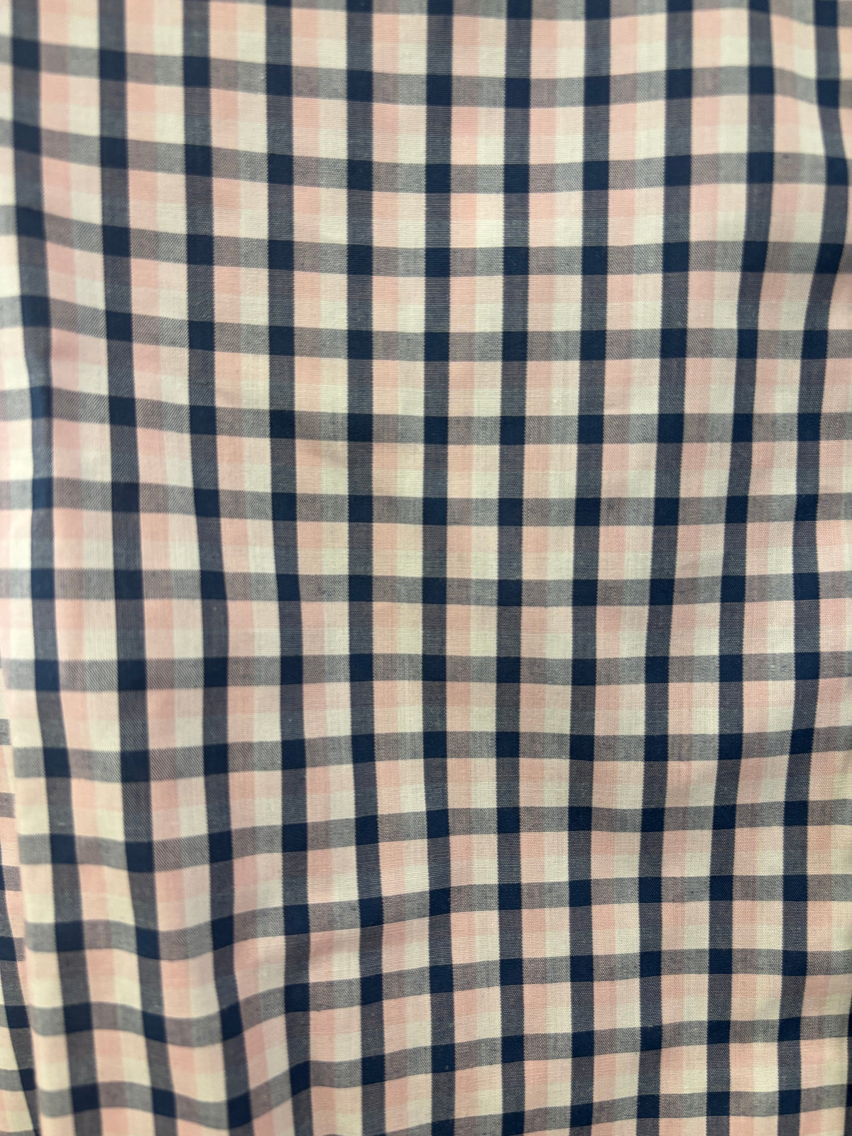 Bisley - Casual Long Sleeve Shirt - Navy/White/Pink Check