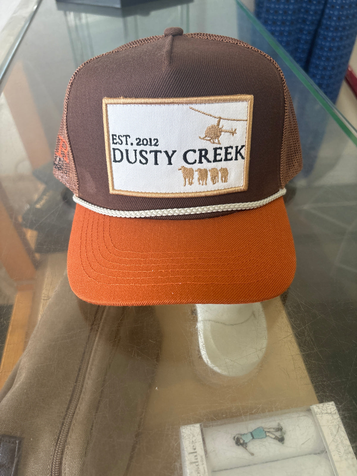 Dusty Creek - Retro Ringer Cap - Moves Like Hagger