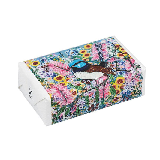 Huxter - 'Steph Garden' - Blue wren Triple-milled soap